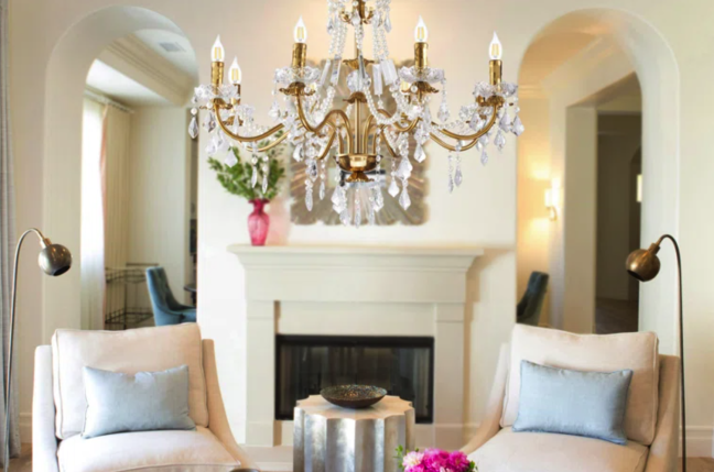 Timeless Elegance: Retro LED Chandelier for Your Living Room