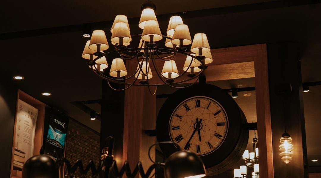 Photo Vintage chandelier