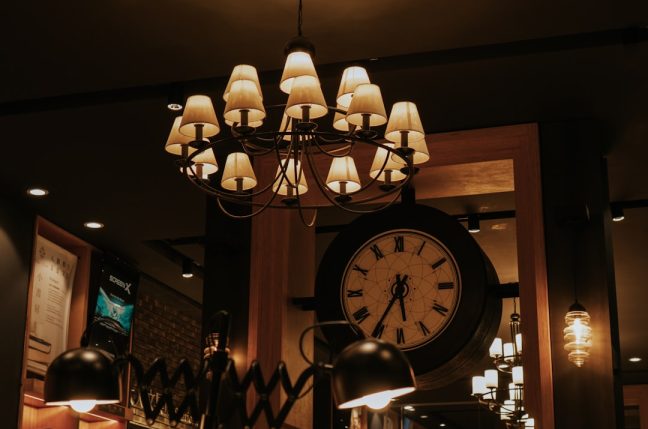 Photo Vintage chandelier
