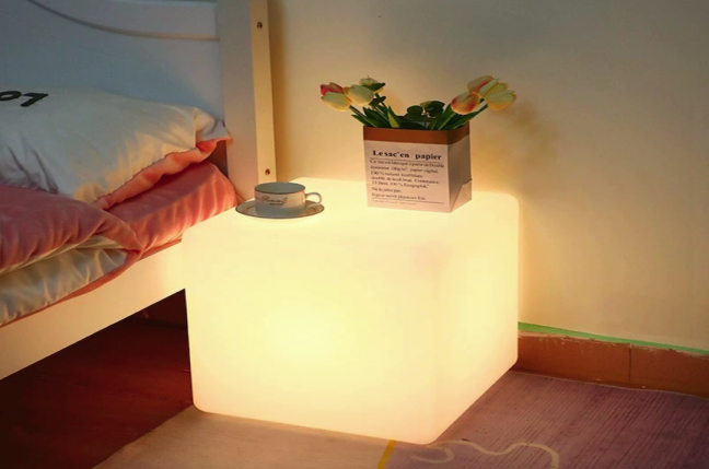 Revamp Your Space with a Bedroom Cube Module Lamp