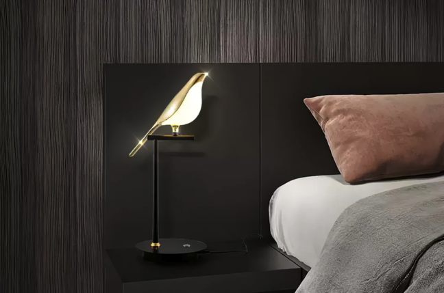 Enhance Your Bedroom with the Magpie Perch Table Lamp