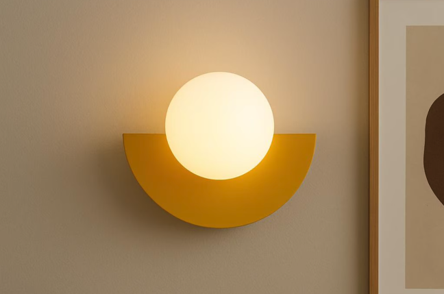 European Style Semicircular Living Room Wall Lamp: A Stylish Addition