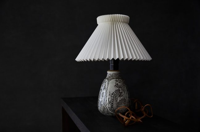 Photo ceramic lamp